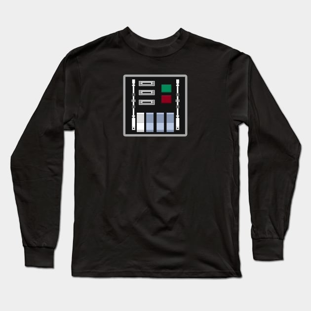 Vader Control Panel Long Sleeve T-Shirt by geeklyshirts